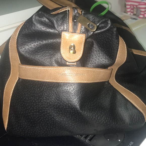 AUTHENTIC VALENTINO GARAVANI TRAVEL DUFFEL - Picture 8 of 14